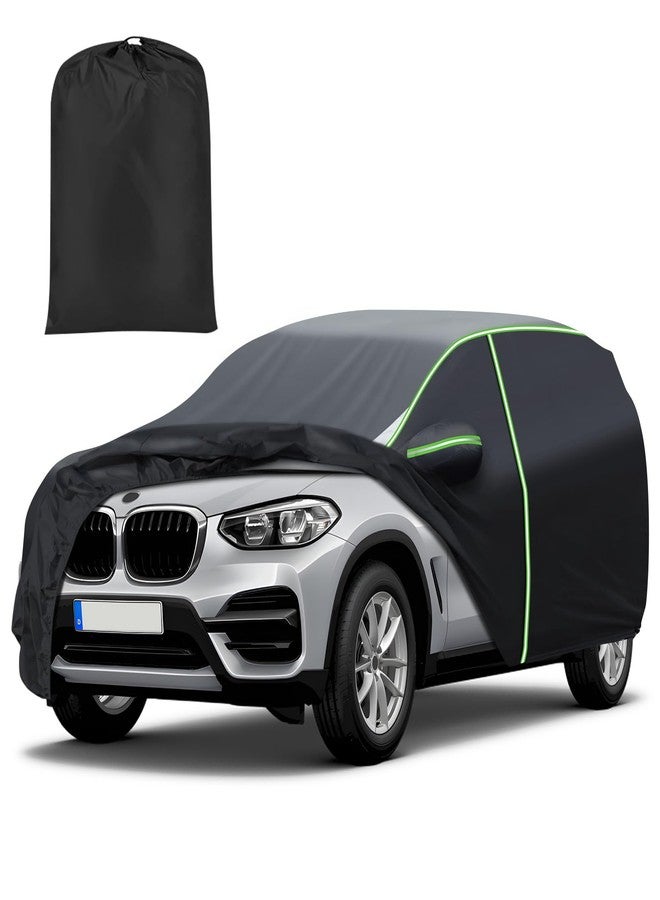 Mixsuper Liner غطاء سيارة Mixsuper Liner لسيارة BMW X3 موديلات 2003-2026، غطاء سيارة مقاوم للماء من 7 طبقات، ملحقات لسيارة X3 مزودة بباب بسحاب، وأحزمة مقاومة للرياح، وشرائط عاكسة، ومضاد للأشعة فوق البنفسجية، مناسب لجميع الأحوال الجوية - Image 1
