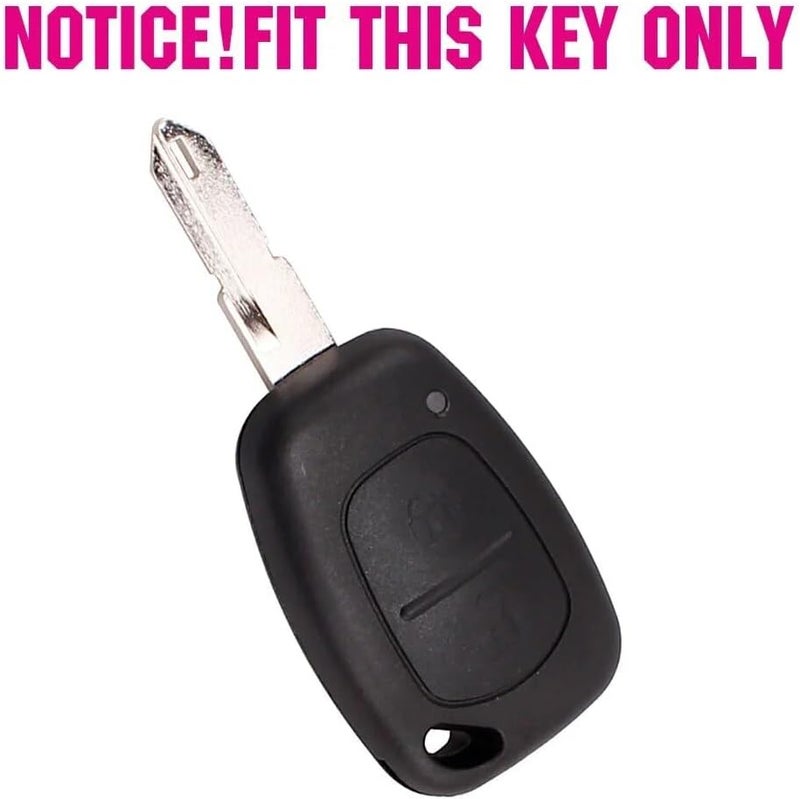 QASULER Silicone Key Fob Cover for Renault and Nissan - Image 3