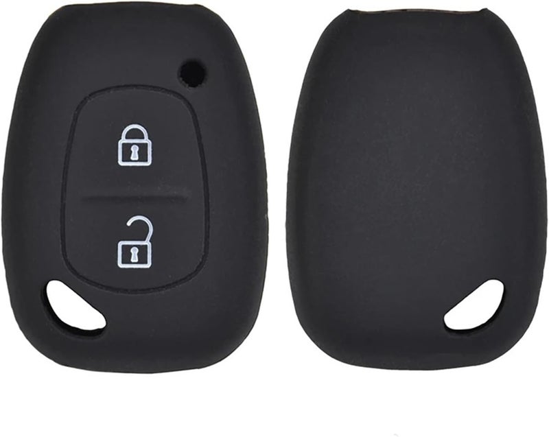 QASULER Silicone Key Fob Cover for Renault and Nissan - Image 1