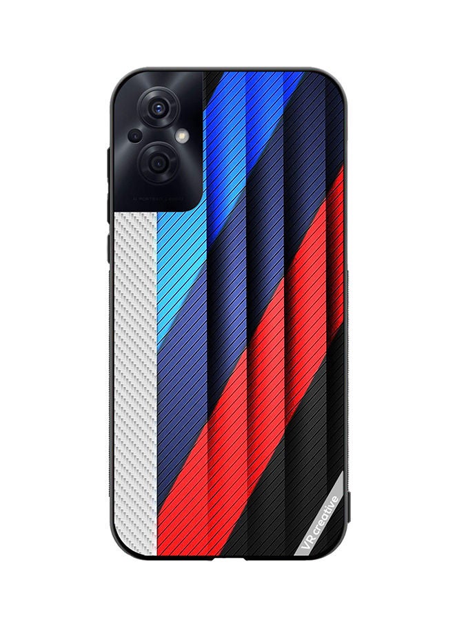 VR CREATIVE Protective Case Cover For Oppo Reno8 Z Abstract Design Multicolour - Image 1