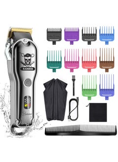 Hatteker Hatteker Hair Cutting Kit Pro Hair Clippers for Men Professional Barber Clippers IPX7 Waterproof Cordless Beard / Hair Trimmer  - Image 1