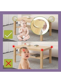 Safe-O-Kid Transparent Round Corner Caps (Pack Of 8)  - Image 4