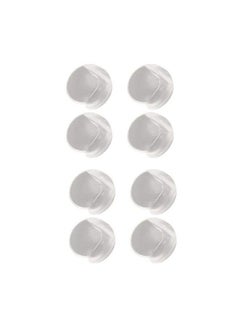Safe-O-Kid Transparent Round Corner Caps (Pack Of 8)  - Image 1