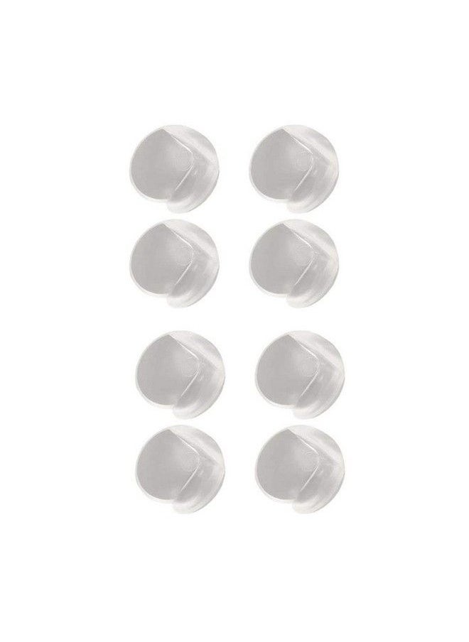 Safe-O-Kid Transparent Round Corner Caps (Pack Of 8)  - Image 1