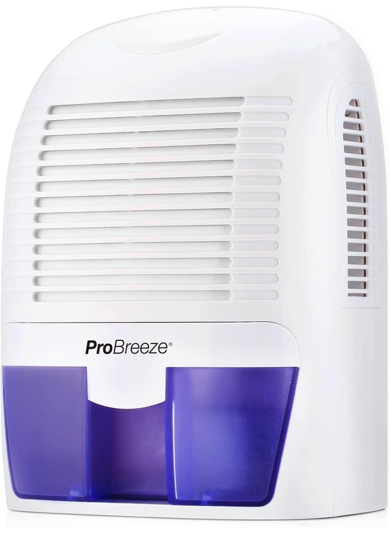 Pro Breeze 1500ml Dehumidifier for Damp, Mould, Moisture in Home, Kitchen, Bedroom, Caravan, Office, Garage - Image 1