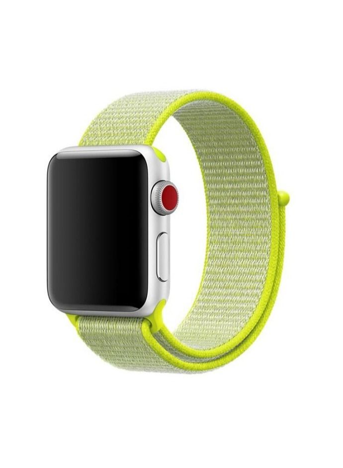 Nylon Sport Band for Apple Watch 45mm 44mm 40mm, Soft Replacement Strap for iWatch Series 7/6/ SE/ 5/4/3/2/5 - Image 1