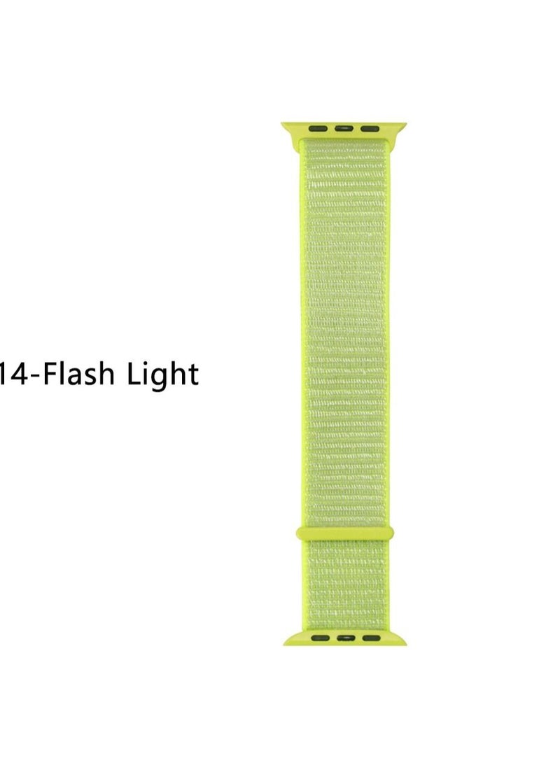 Nylon Sport Band for Apple Watch 45mm 44mm 40mm, Soft Replacement Strap for iWatch Series 7/6/ SE/ 5/4/3/2/5 - Image 2