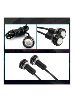 نيبمينينت طقم مصابيح بإضاءة من نوع LED بتصميم عين نسر مقاس 18 مم مكون 10 قطع  - Image 3