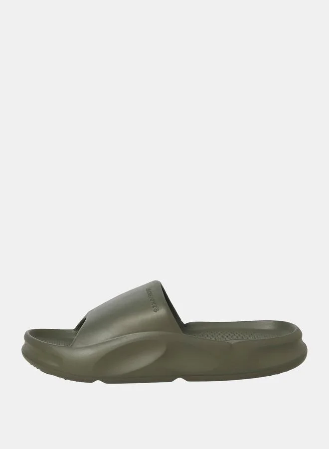 JACK & JONES Plain Moulded Slides