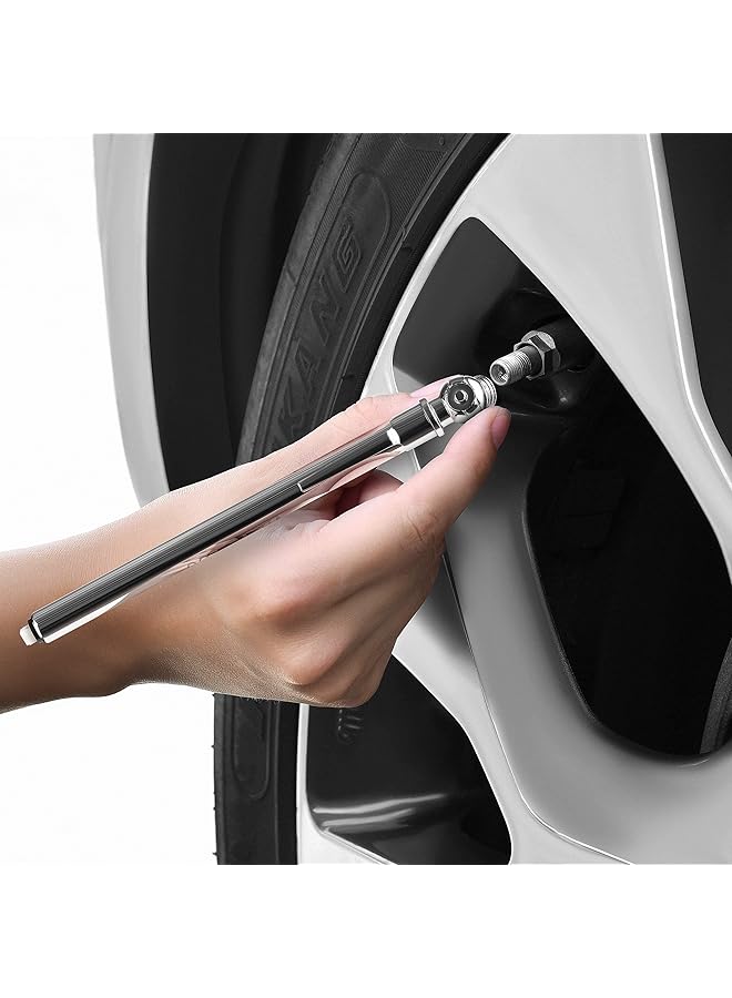 KASTWAVE Delfino 50 Psi Pencil Tire Pressure Gauges 2 Pack, Integrated Deflator Valve, Chuck, And Abs Indicator Bar - Image 4