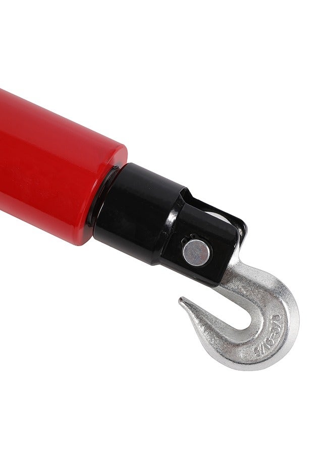 LAWAZIM Hydraulic Pull Back Ram - 10Ton, Red - Portable Hydraulic Puller Jack for Auto Body, Truck, Tractor, and Farm Equipment, Frame Straightening, Metal Bending, Heavy-Duty, Versatile for Multi-Use - Image 3
