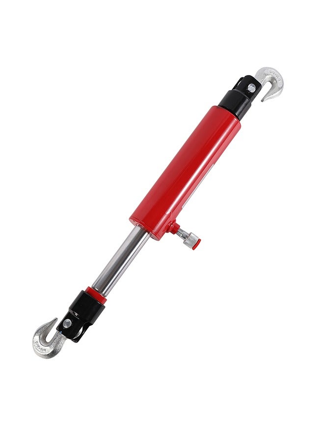 LAWAZIM Hydraulic Pull Back Ram - 10Ton, Red - Portable Hydraulic Puller Jack for Auto Body, Truck, Tractor, and Farm Equipment, Frame Straightening, Metal Bending, Heavy-Duty, Versatile for Multi-Use - Image 2