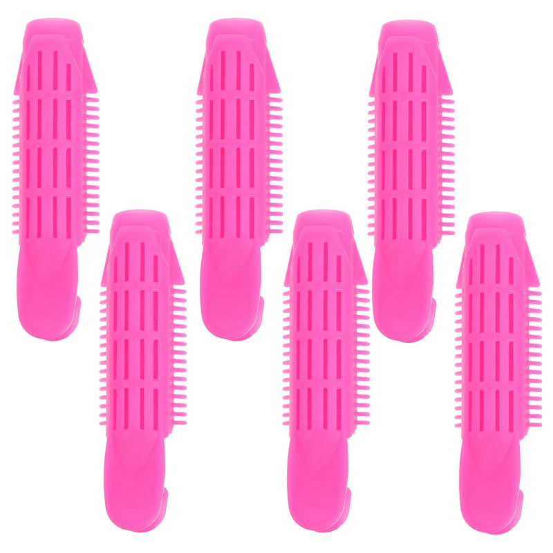 12 pcs Bangs Hair Curlers Roller Hair Styling Tools DIY Curly Hairstyle Clips - Image 1