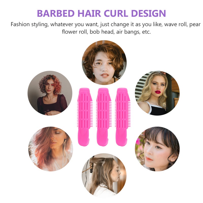 12 pcs Bangs Hair Curlers Roller Hair Styling Tools DIY Curly Hairstyle Clips - Image 3