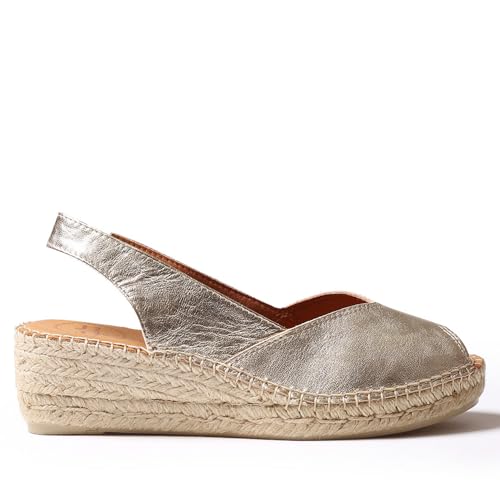Toni Pons BERNIA-P - Women's wedge espadrilles in leather - Image 2