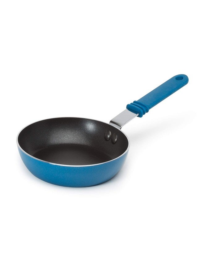 Ecolution Kitchen Extras 5-1/2-Inch Fry Pan, Mini, Blue - Image 1