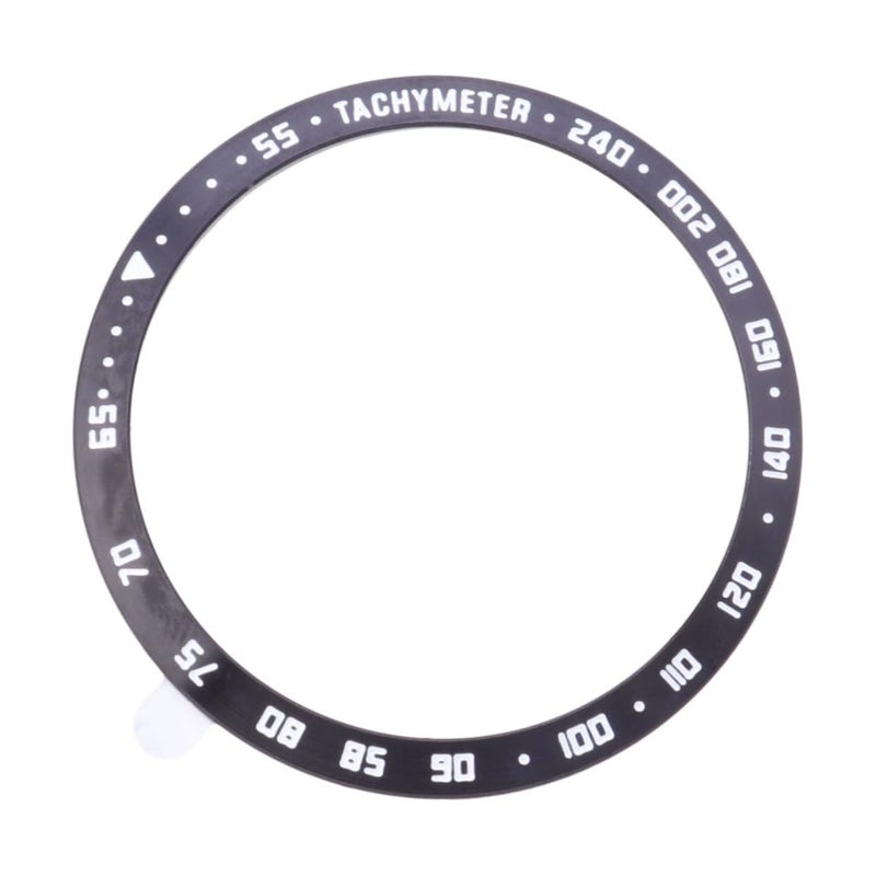 Classic Steel Protective Bezel Cover Ring For Frontier Watch Black White Lettering - Image 2