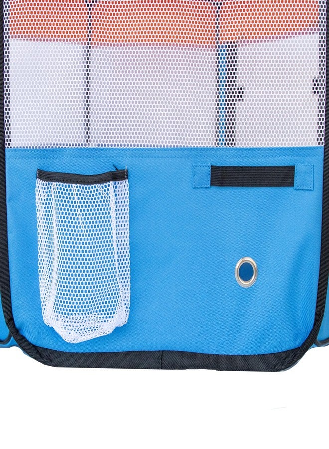 Your Cat Backpack Travel Cat Portable Cat Tent - Durable Foldable Pet Playpen for Indoor and Outdoor Cats, Small Dogs etc. - 16" x 29" Collapsible Tent with Zipper Top, Cover Door and Scratch-Resistant Mesh Paneling - Image 5