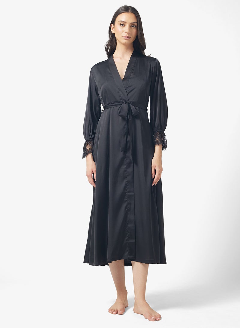 ايلا روب بأكمام دانتيل - Image 1