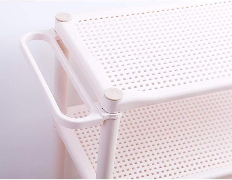 HOME CUBE 3 Layer Plastic Shoe Rack For Home Chappal Stand With Umbrella Holder Multi-Purpose Shelf Shoe Stand For Living Room Home & Office, Adjustable Plastic Shoe Rack Storage., 71X29X58 Cm - Image 3