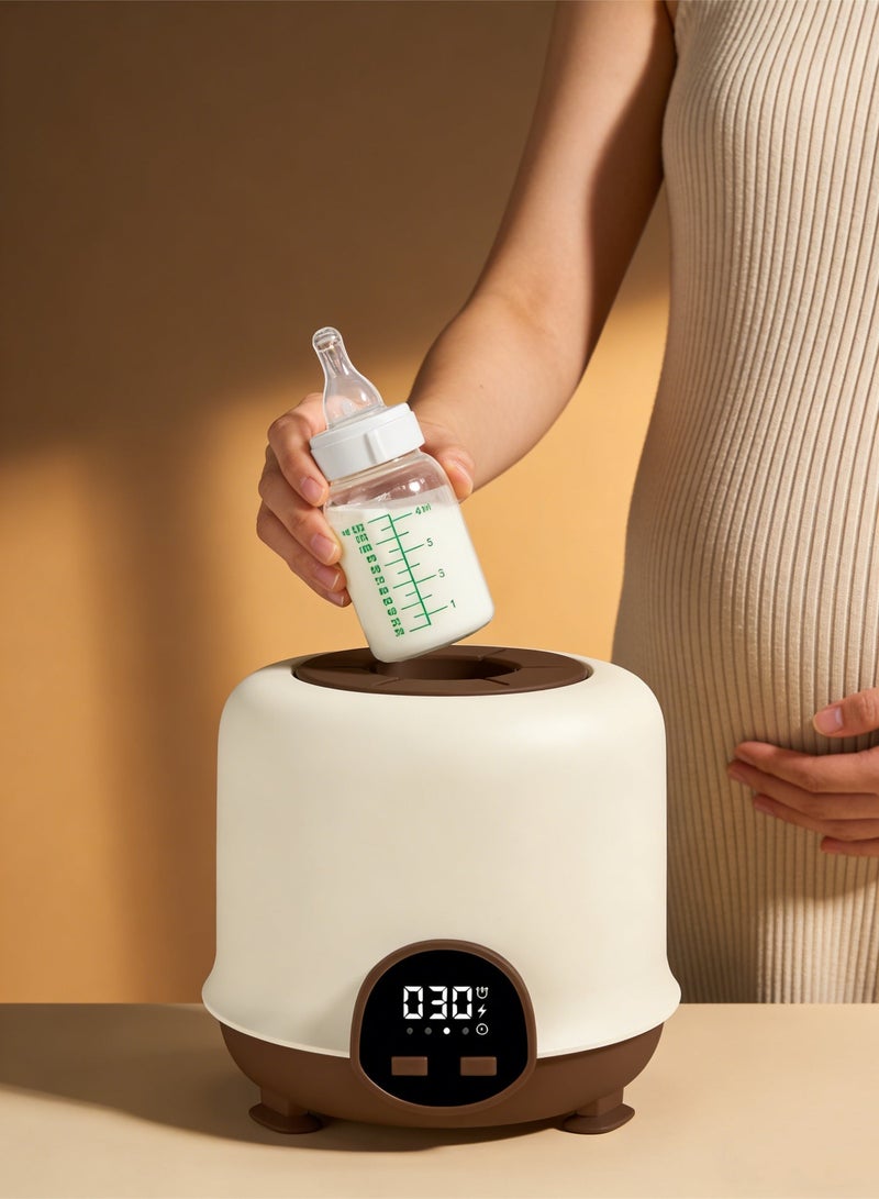 KYDTSYK Automatic Baby Bottle Shaker Electric Milk Mixer | 360° Bidirectional Stirring | Low Noise No Foam USB Rechargeable BPA-Free Multifunctional for Infant Formula Milk Powder Protein Coffee - Image 2
