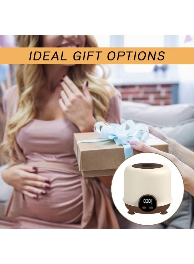 KYDTSYK Automatic Baby Bottle Shaker Electric Milk Mixer | 360° Bidirectional Stirring | Low Noise No Foam USB Rechargeable BPA-Free Multifunctional for Infant Formula Milk Powder Protein Coffee - Image 4