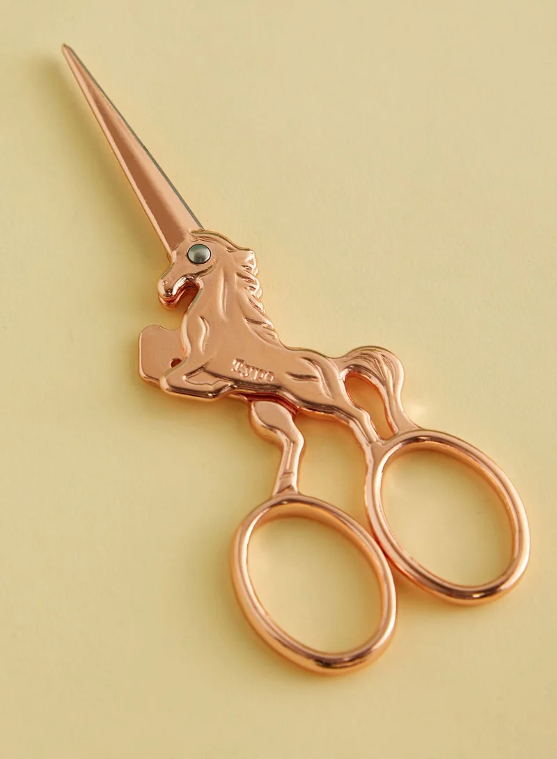 Typo Rose Gold Unicorn Scissors