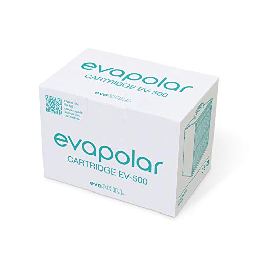 Evapolar evaChill Replacement Cartridge for Personal Evaporative Cooler and HumidifierPortable Air Conditioner for evaChill EV500 Black - Image 1