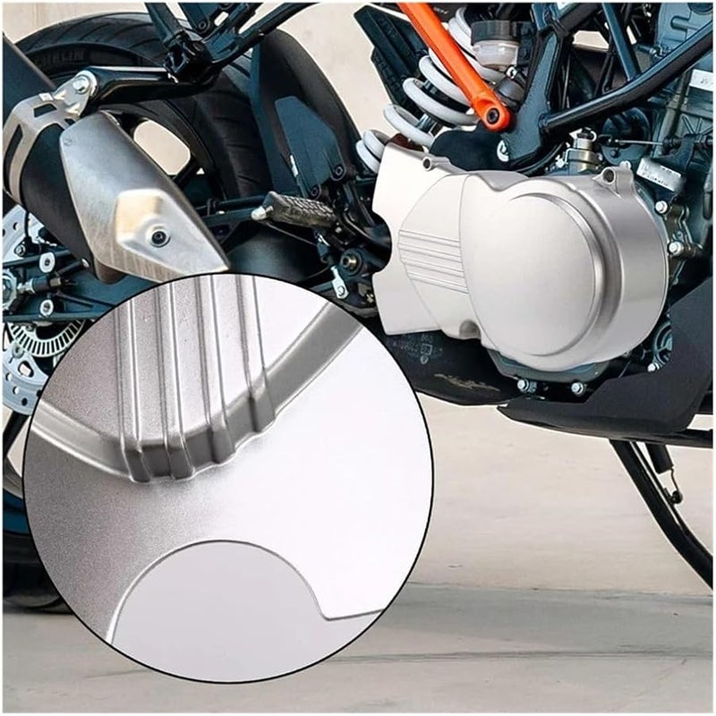 Silver Stator Magneto Engine Cover Casing For 110Cc 125Cc 140Cc Pit Dirt Bike - Image 3