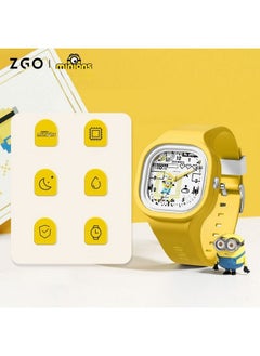 ZGO Cute Sport Watch, Minions Co-branded Cartoon Quartz Watch for Boys Girls Students  - Image 1