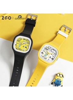 ZGO Cute Sport Watch, Minions Co-branded Cartoon Quartz Watch for Boys Girls Students  - Image 2