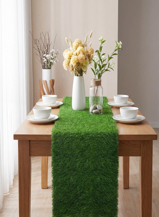 Purpeak 31 Pcs Golf Table Centerpieces Decorations Sets with 12 x 71 Inches Artificial Grass Table Runner Wood Tees Mini Golf Clubs and Balls for Sport Themed Birthday Party Decor - Image 5