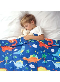 ERTYU Kids Weighted Blanket, for Boys Cooling Weighted Blanket for Sleeping Kids Grey Heavy Blanket Washable Soft Weighted Throw Blanket for All Season Perfect for 5+ Years 40-60lbs(91 * 122CM,2.27Kg)  - Image 1