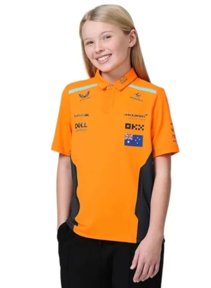 MCLAREN REPLICA POLO SHIRT PIASTRI - Image 1