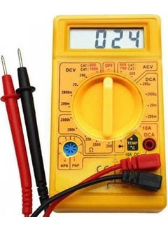 Technomax Digital Avometer Multimeter Measuring Instrument Current Volt Ampere Meter 