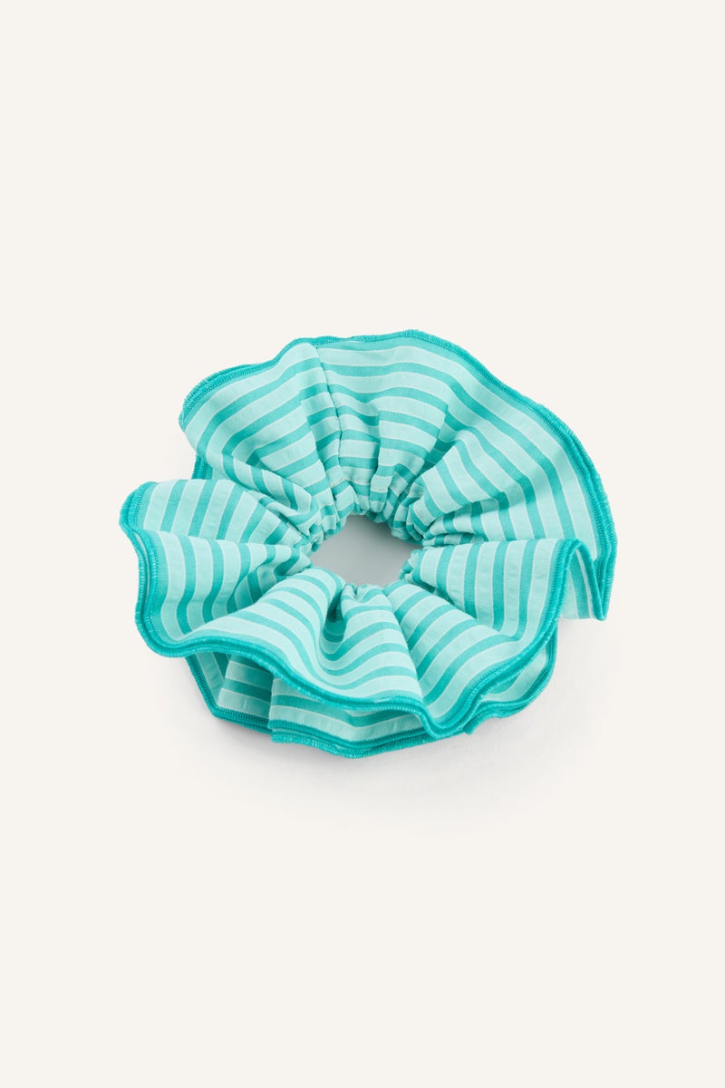 DeFacto Green Woman Woman Green Striped Hair Tie Casual - Image 3
