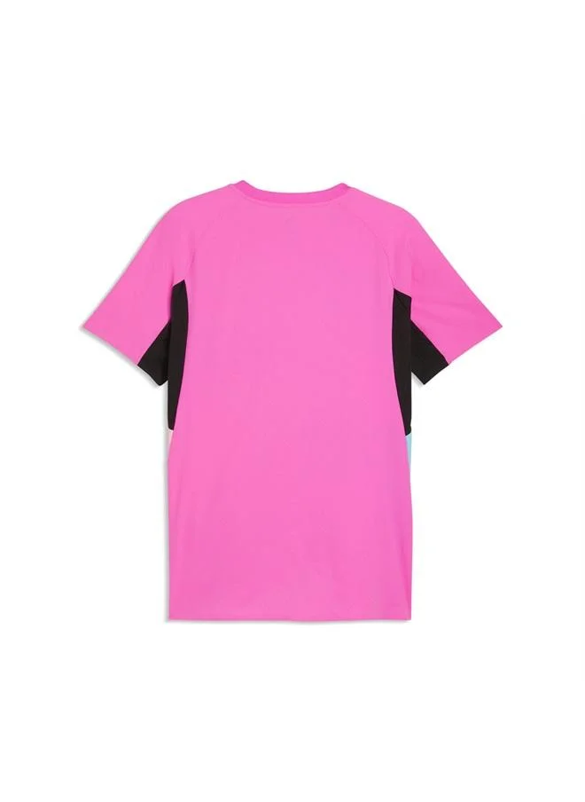 Puma Poison Pink-PUMA Black Individual Lightspeed Ultimate Football Jersey Men for Men | Best Price UAE