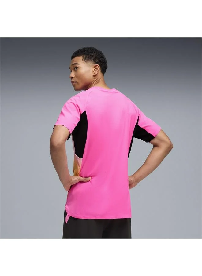 Puma Poison Pink-PUMA Black Individual Lightspeed Ultimate Football Jersey Men for Men | Best Price UAE