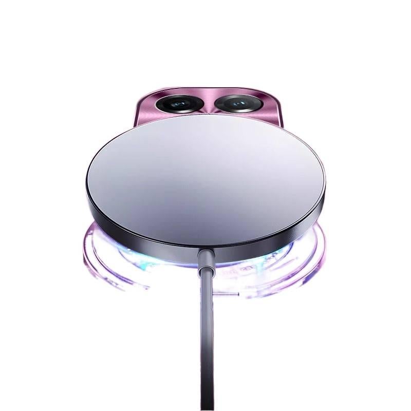 LS غطاء MagSafe بTPU لـ Redmi Note 13 Pro مع حامل قائم ومغناطيس قوي مع ملمس غير لامع مع لمسة كهربائية باللون أزرق داكن مغناطيسي بوظيفة حامل من مادة TPU باللون الأزرق باللون الأحمر - Image 5