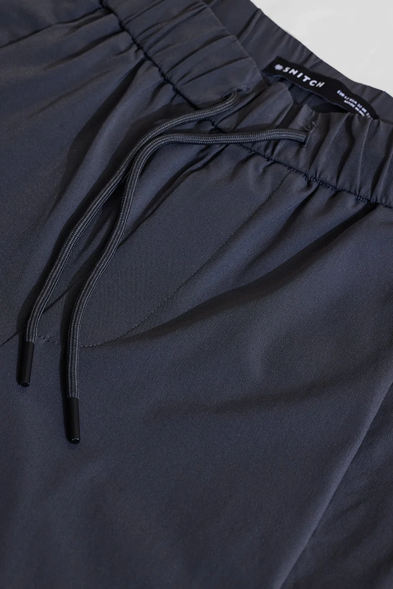 SNITCH Charcoal Grey Slim Fit Pants