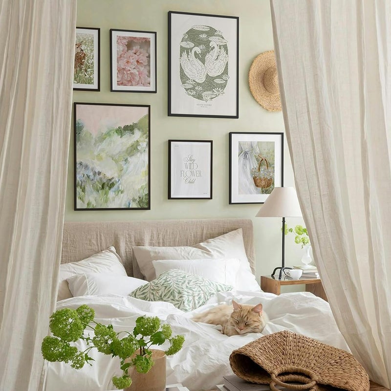 إطار صور VUVUZULA 40 × 60 سم خشب أسود إطار MDF 40 × 60 سم مجموعة من 3 جودة محلية موثوقة - Image 2