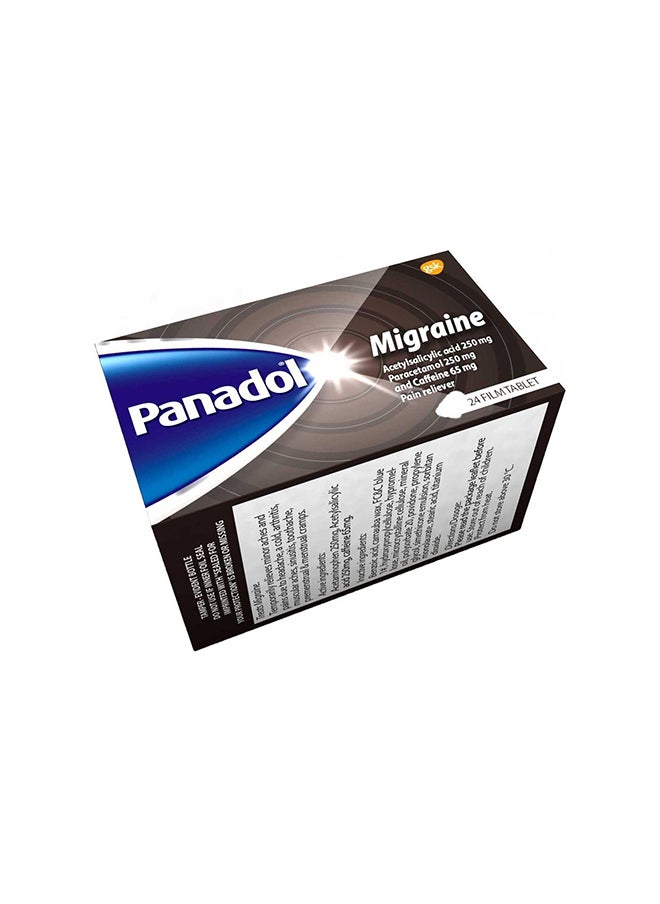 Panadol - Migraine Tablets -Pack Of 24 - Image 1