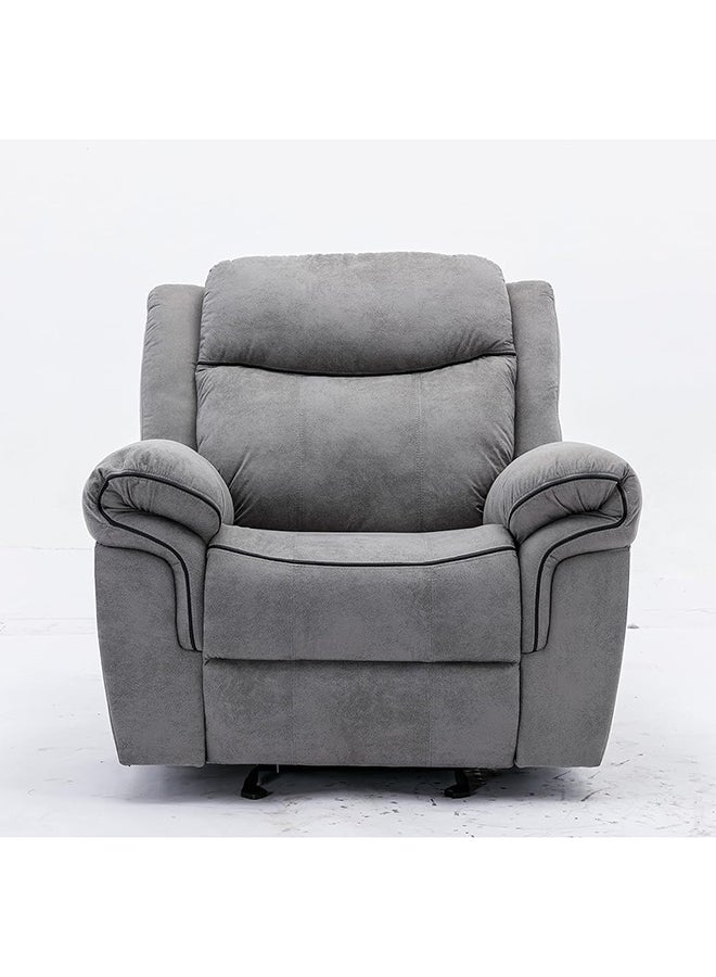 Recliner & Rocking Manual Sofa Relaxation Faux Leather Recliner Single Recliner Sofa Home Theater Soft Padded Maf-2318 (60D x 85W x 110HCM)