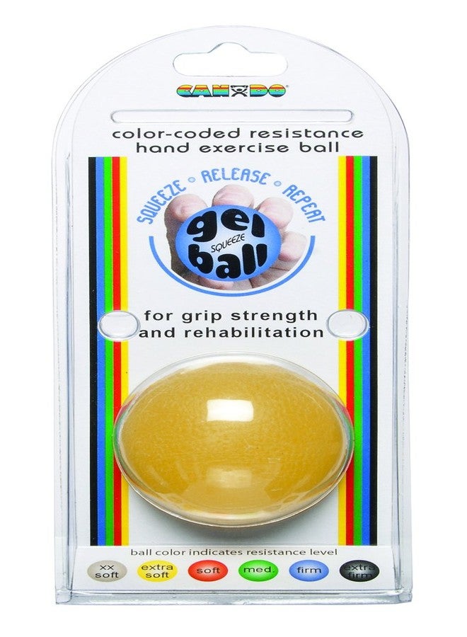 Cando Yellow Circular Hand Exercise Ball, X-Light Resistance, Standard - Image 2
