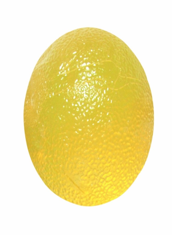 Cando Yellow Circular Hand Exercise Ball, X-Light Resistance, Standard - Image 1