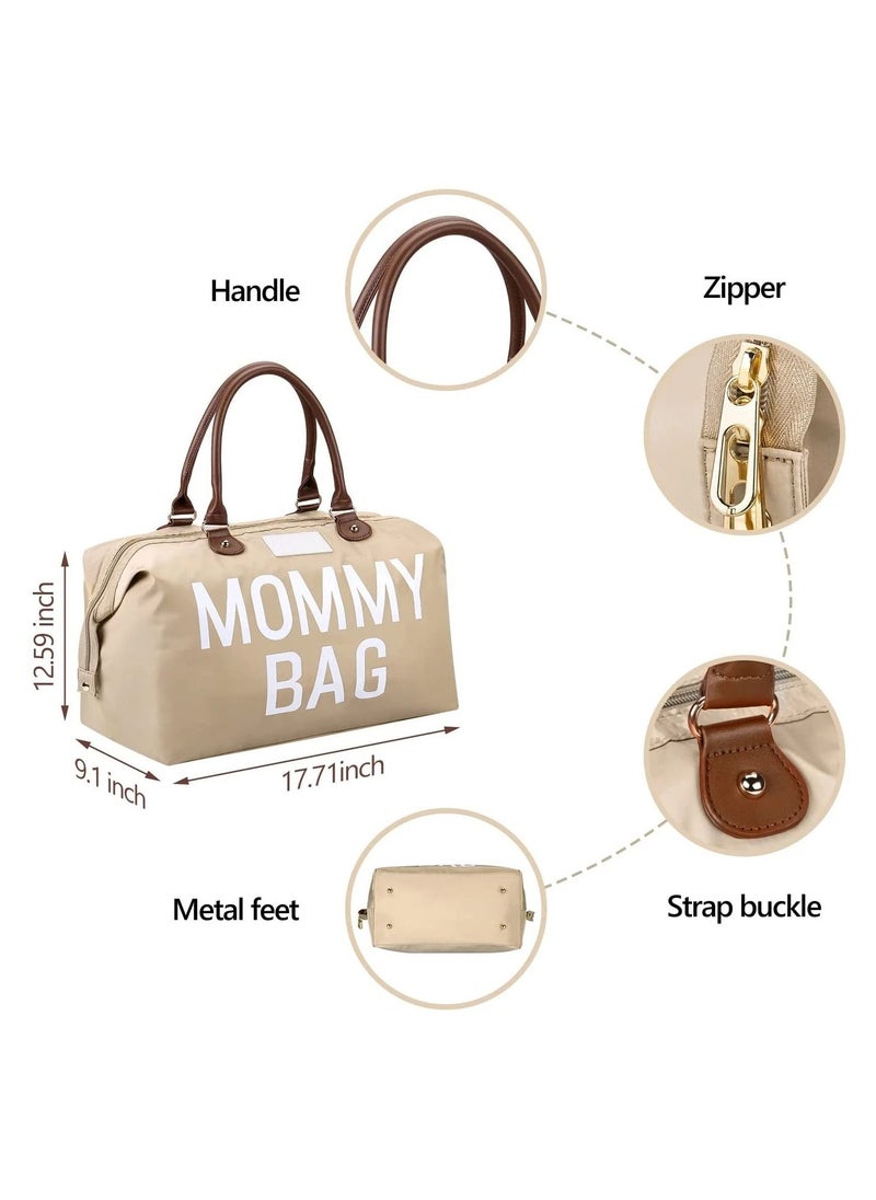 Generic - Mama Tote Bag Maternity Diaper Mommy Large Capacity Bag Women Nappy Organizer Stroller Bag Baby Care Travel Backpack Mom Gifts - Image 1