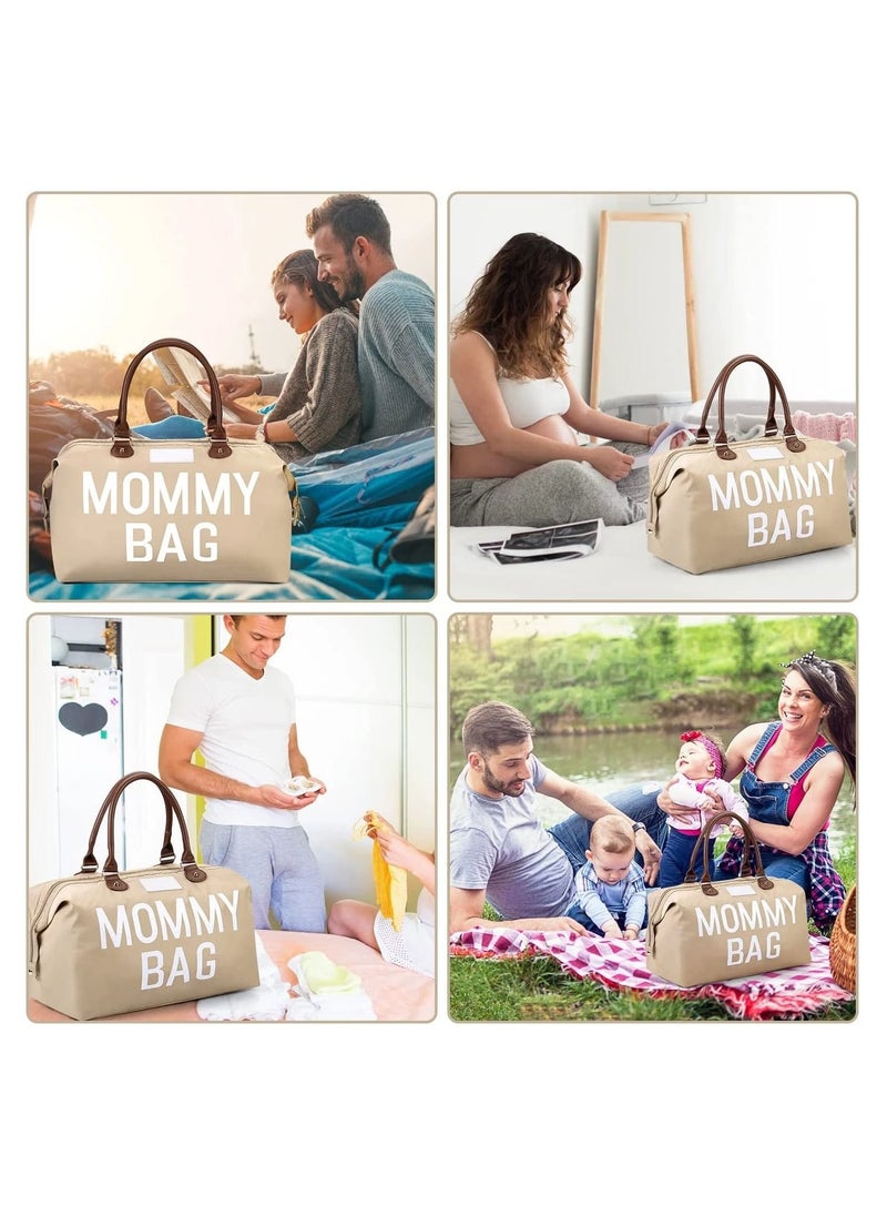 Generic - Mama Tote Bag Maternity Diaper Mommy Large Capacity Bag Women Nappy Organizer Stroller Bag Baby Care Travel Backpack Mom Gifts - Image 1