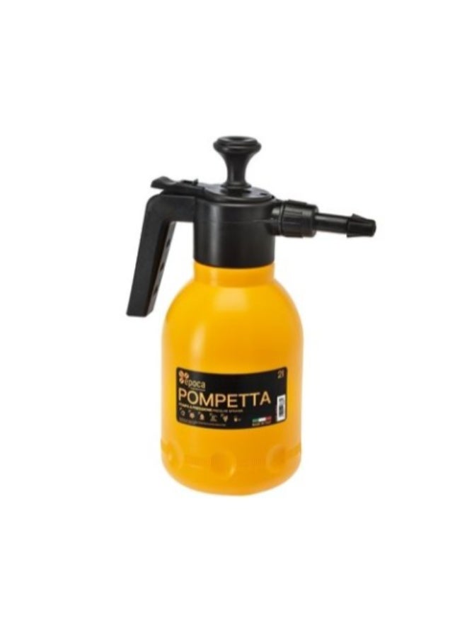EPOCA One-Hand Pressure Sprayer Spray Bottle with Adjustable Pressure Nozzle, Pompetta 2LT - Image 3