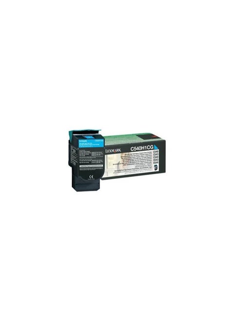 LEXMARK C540/C543/C544/X54xx  Cyan High Yield Return Program Toner Cartridge 2000