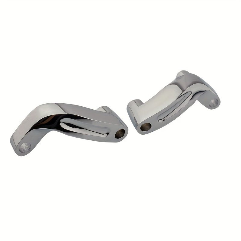 Black Motorcycle Mirror Extension Parts - Image 4